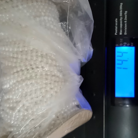 Bolt Faux Pearl Strands Trim Arts + Crafts - Picture 4 of 4